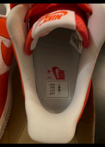 Nike Air Force 1 Turuncu Basketbol Ayakkabısı - Görsel 5