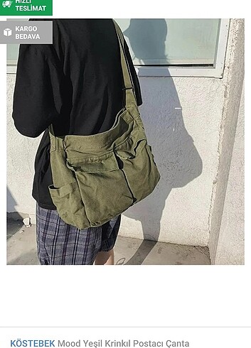 Köstebek postacı çanta