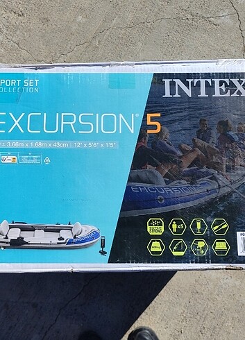 s/m Beden INTEX EXCURSİON 5 şişme bot