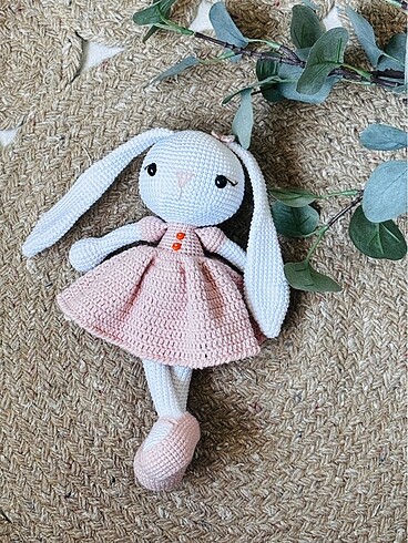  Amigurumi uzun kulak