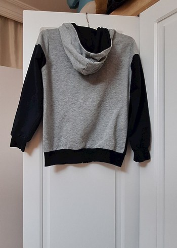 Diğer Kapüşonlu Fermuarlı Erkek Çocuk Sweatshirt