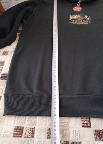 LC Waikiki Kapüşonlu Baskılı Sweatshirt - Görsel 6