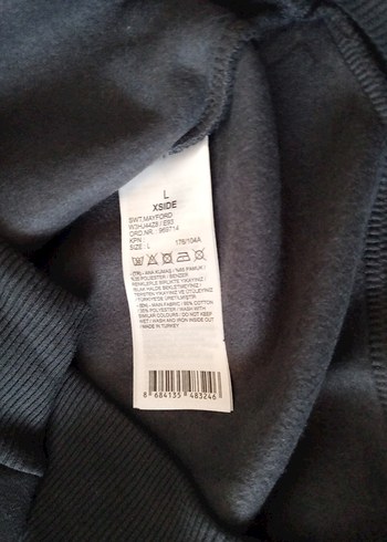 LC Waikiki Kapüşonlu Baskılı Sweatshirt - Görsel 8