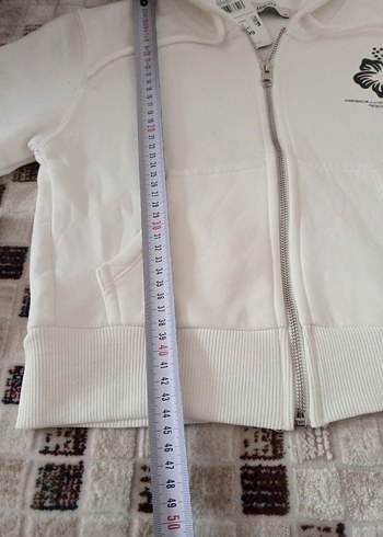 LC Waikiki  Kapüşonlu Fermuarlı Mini Sweatshirt - Görsel 7