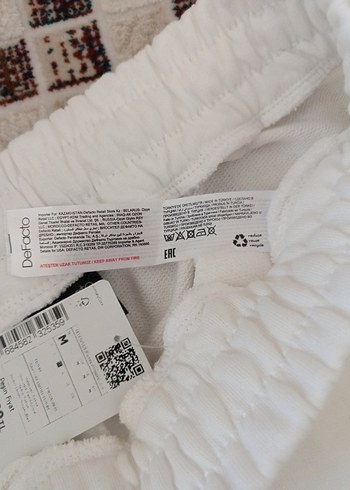 defacto Beyaz Kadın Eşofman - Görsel 10