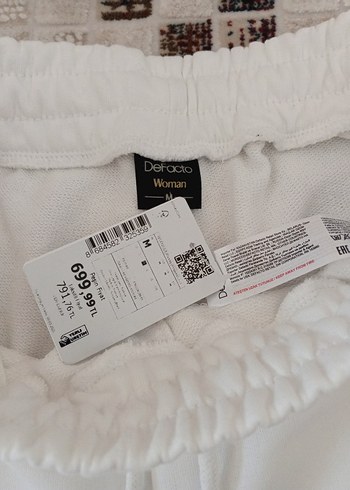 defacto Beyaz Kadın Eşofman - Görsel 11
