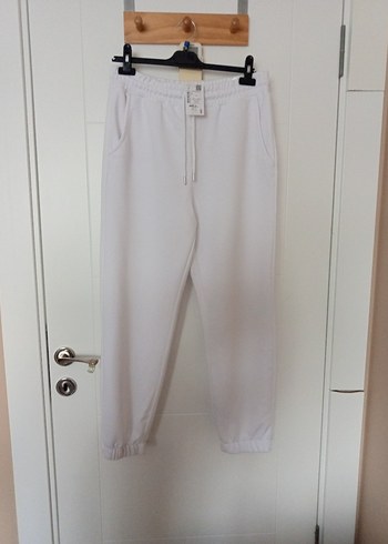 defacto Beyaz Kadın Eşofman Altı - Görsel 2