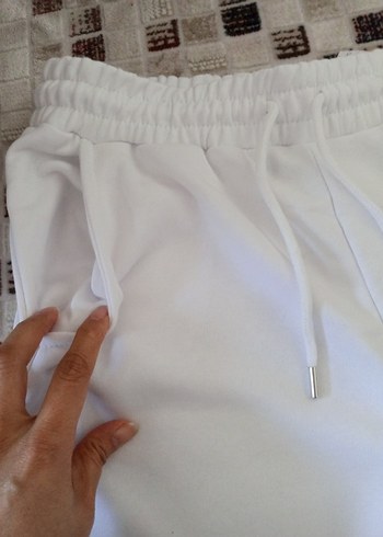 defacto Beyaz Kadın Eşofman Altı - Görsel 8