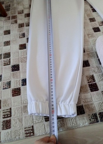 defacto Beyaz Kadın Eşofman Altı - Görsel 5