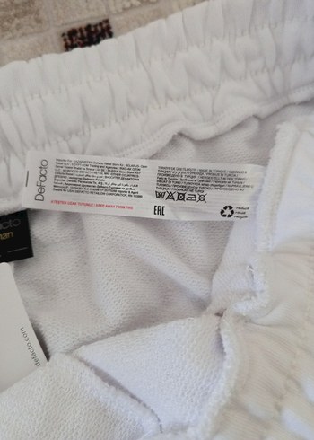 defacto Beyaz Kadın Eşofman Altı - Görsel 7