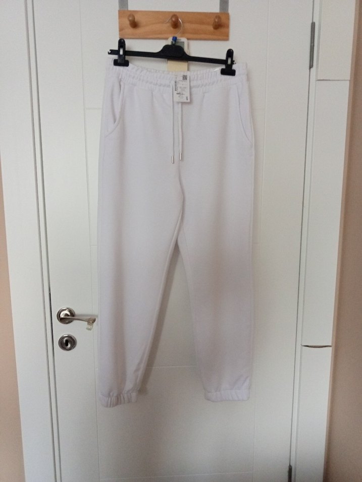 defacto Beyaz Kadın Eşofman Altı - Görsel 2