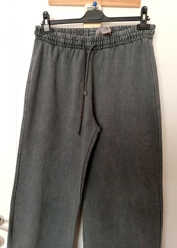 trendyol bayan yırtmaçlı eşofman - Görsel 2