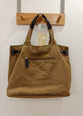 Kahverengi Kemer Detaylı Kadın Çanta - Görsel 2