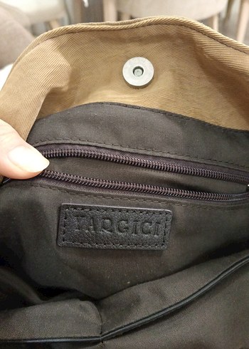 Kahverengi Kemer Detaylı Kadın Çanta - Görsel 3