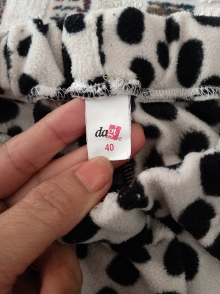 dagi Leopar Desenli polar pijama - Görsel 3