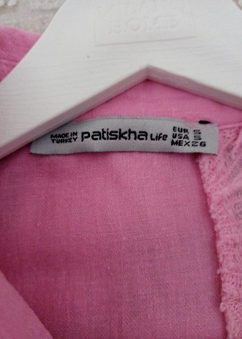 patishka kadın Keten Gömlek - Görsel 9