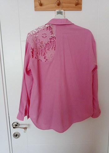 patishka kadın Keten Gömlek - Görsel 3