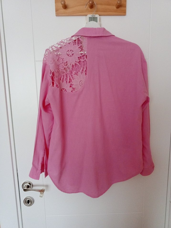 patishka kadın Keten Gömlek - Görsel 3