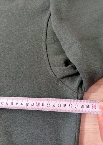 Kadın Yarım Fermuarlı Yüksek Yakalı Sweatshirt - Görsel 4