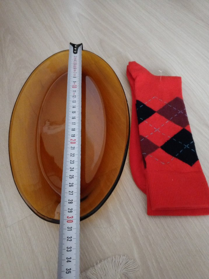 antika salata tabağı çorap hediye - Görsel 3