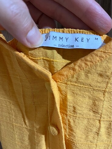 m Beden sarı Renk JEMMY KEY SARI ELBİSE