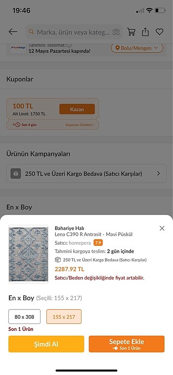 Diğer Sıfır halı