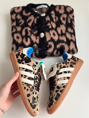 39 Beden çeşitli Renk Adidas samba wales leopar