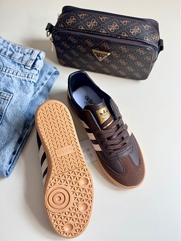 36 Beden kahverengi Renk Adidas samba
