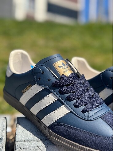 37 Beden beyaz Renk Adidas samba lacivert