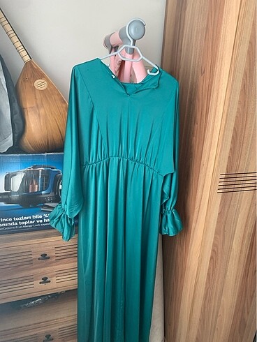 universal Beden Saten modest elbise
