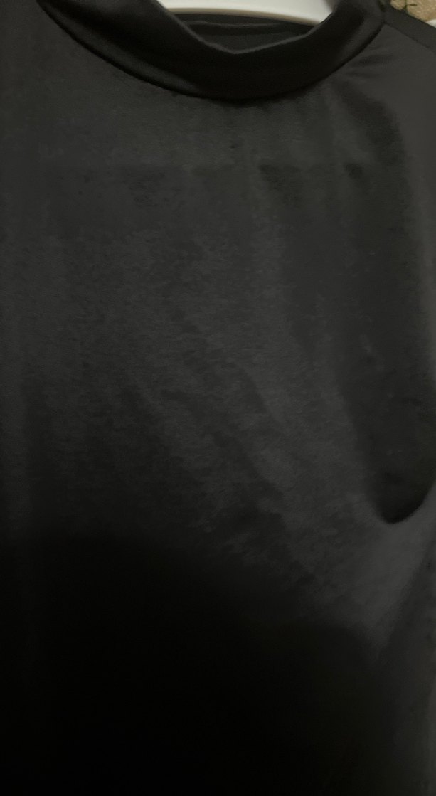 Yüksek Yakalı Siyah Hamile Atlet - Görsel 2