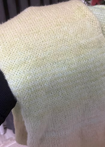 Yeşil Örgü Kadın Şal - Görsel 3