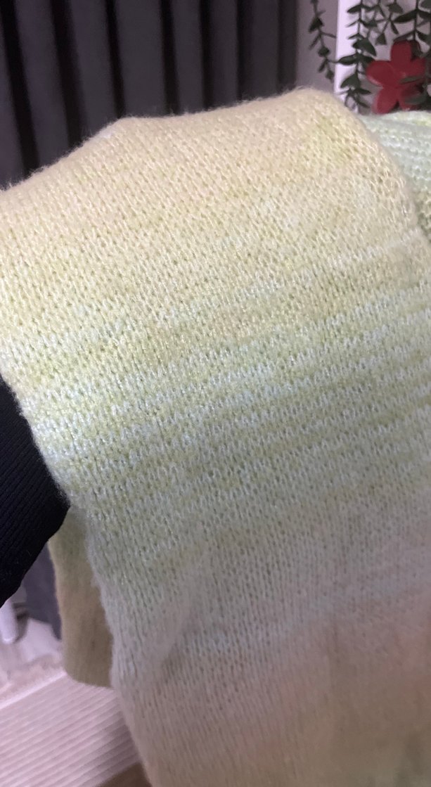 Yeşil Örgü Kadın Şal - Görsel 3