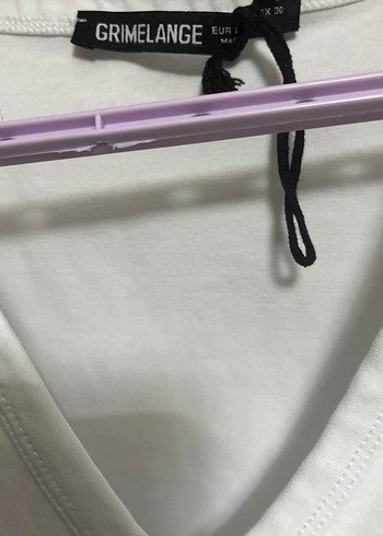 Kadın Beyaz V Yaka Pamuklu Atlet - Görsel 3