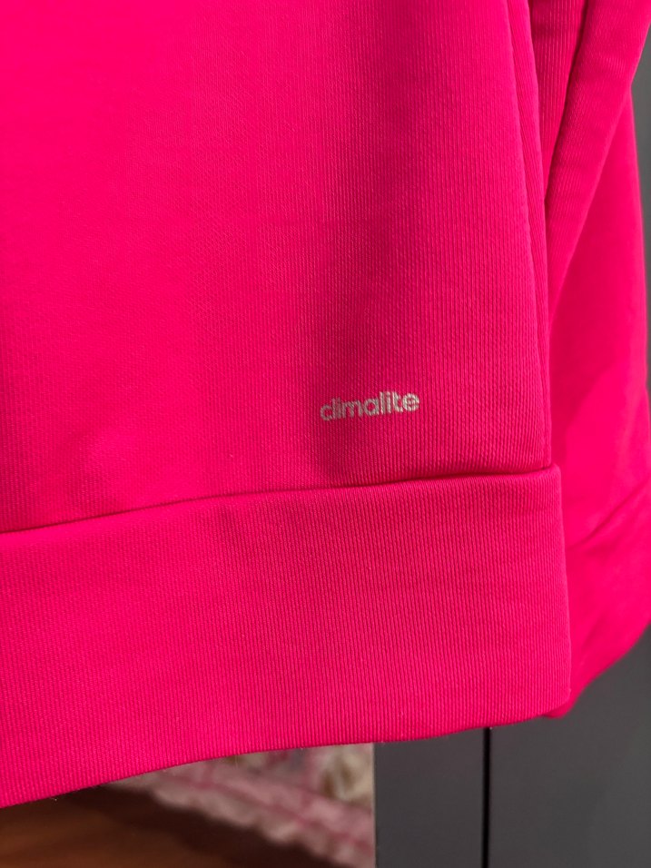 Kadın Pembe Fermuarlı Spor Ceket - Görsel 5