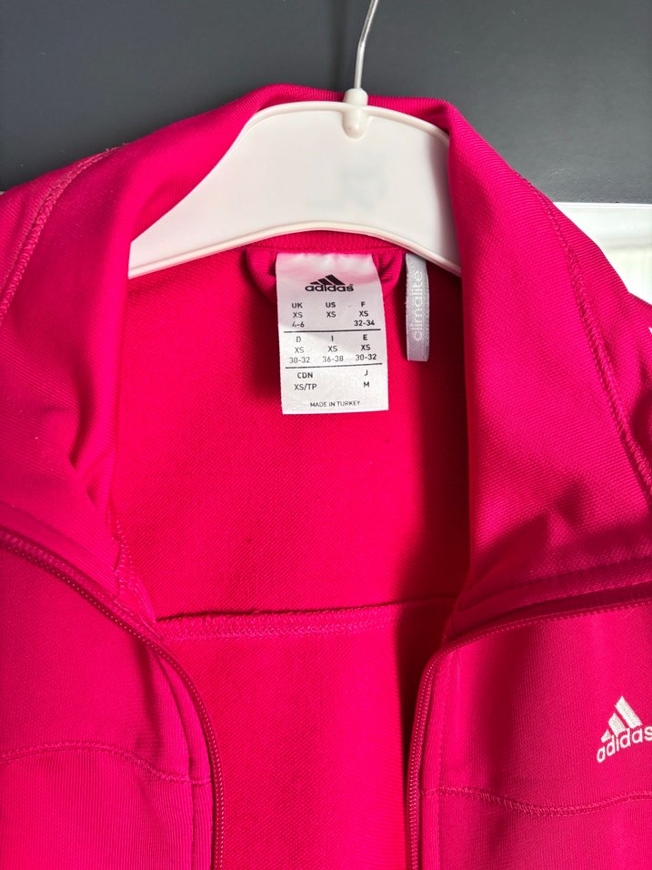 Kadın Pembe Fermuarlı Spor Ceket - Görsel 2