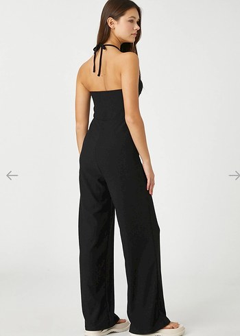 Siyah Straplez Uzun Tulum - Görsel 4