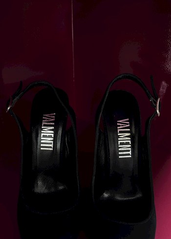 Valmenti Siyah Kadın Stiletto Topuklu Ayakkabı - Görsel 9