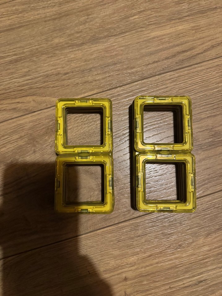 Magna tiles manyetik yapı blokları — görsel 2/4