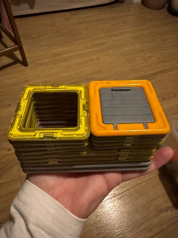 Magna tiles manyetik yapı blokları — görsel 4/4