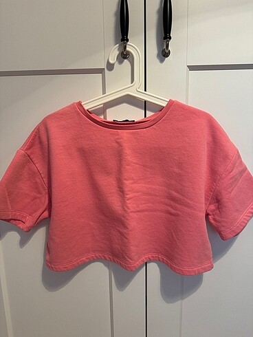 Zara kadın tişört crop