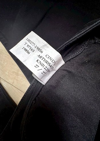 Siyah Regular Fit Denim Pantolon - Görsel 4