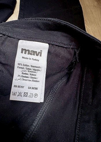 Siyah Regular Fit Denim Pantolon - Görsel 3