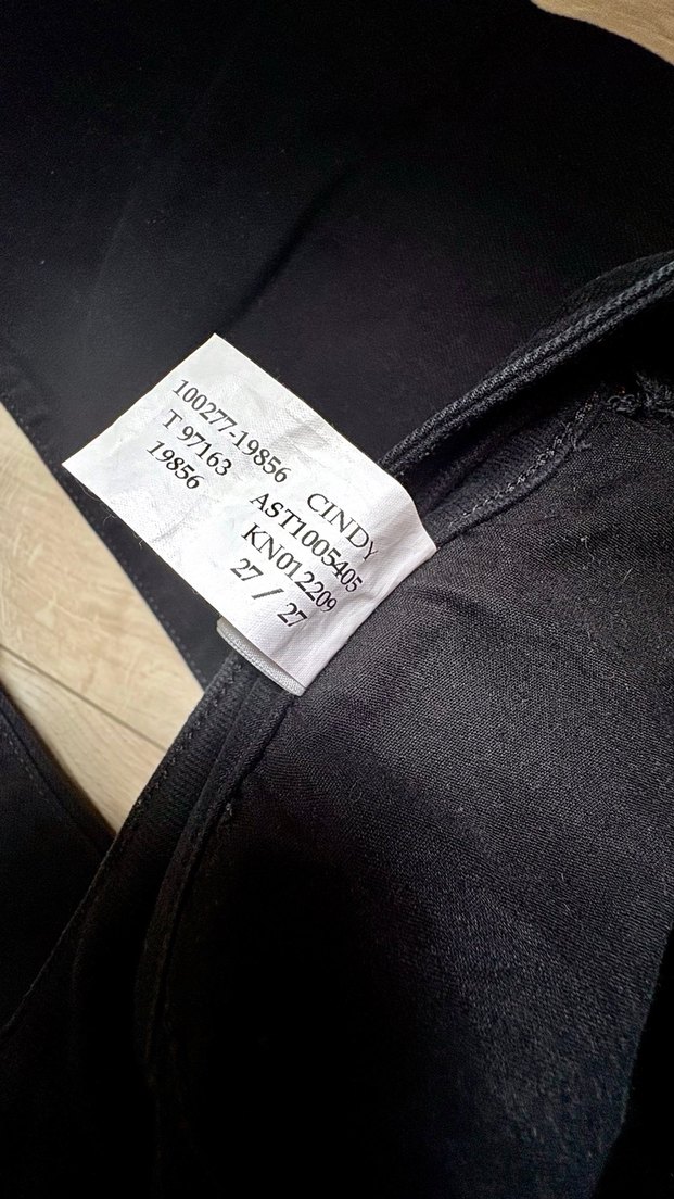 Siyah Regular Fit Denim Pantolon - Görsel 4