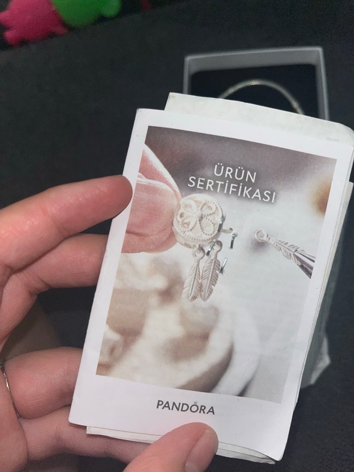 Pandora bileklik orjinaldir 17cm - Görsel 4