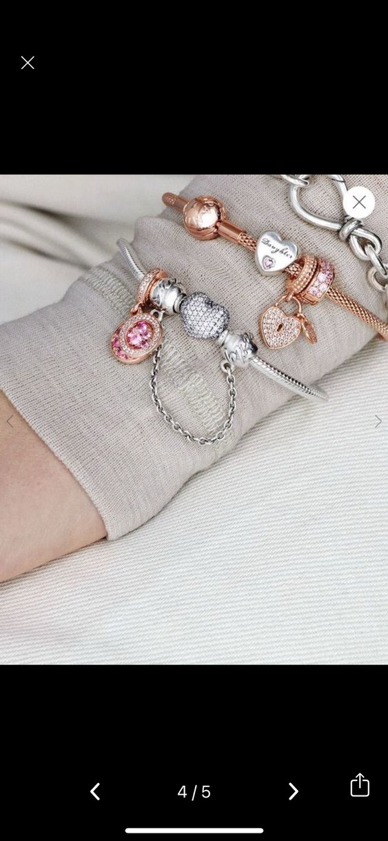 Pandora bileklik orjinaldir 17cm - Görsel 5