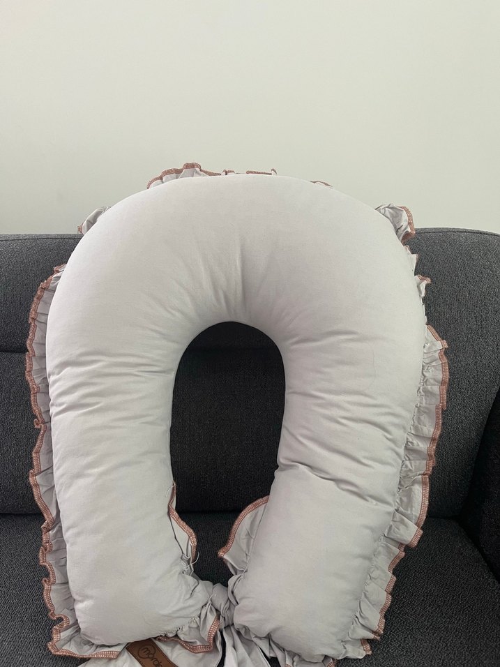 Mordesign Fırfırlı Emzirme ve Hamile Yastığı - Görsel 2