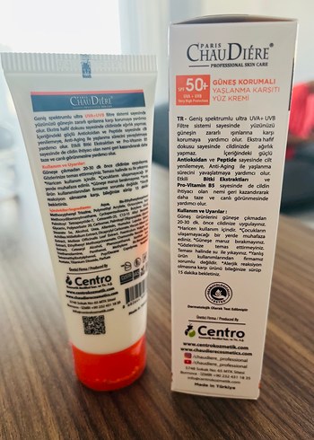 ChauDière SPF 50+ Yaşlanma Karşıtı Yüz Kremi - Görsel 3