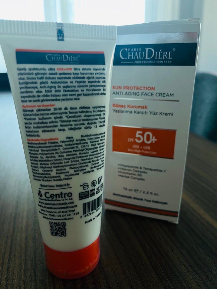 ChauDière SPF 50+ Yaşlanma Karşıtı Yüz Kremi - Görsel 4