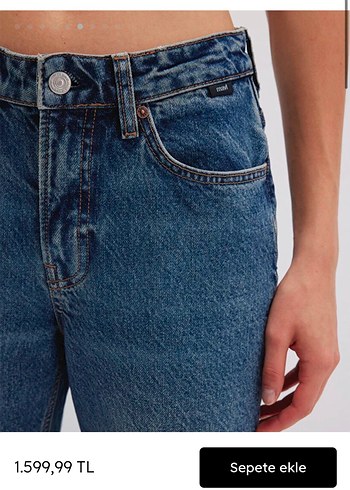 Mavi puslu jeans new york model - Görsel 4